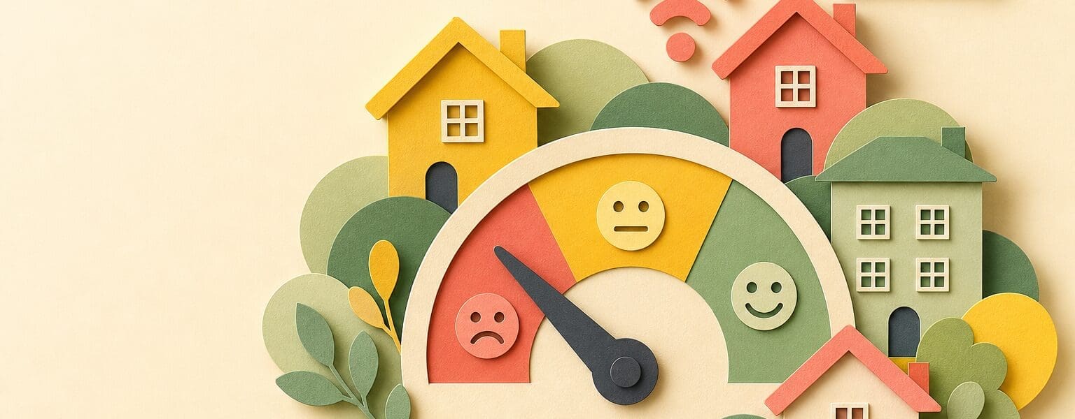 Illustration representing UK broadband complaints data for 2026 across providers