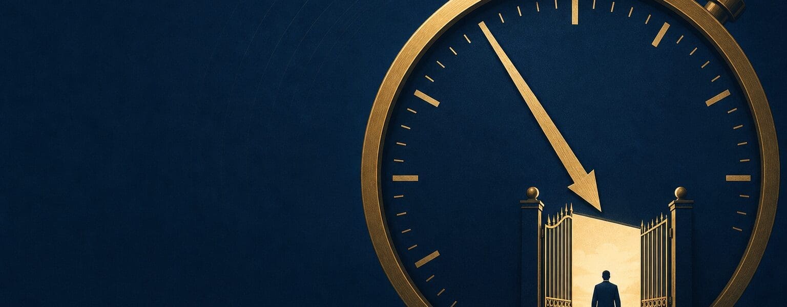 Illustration of a shortened clock representing the new mobile complaint rules