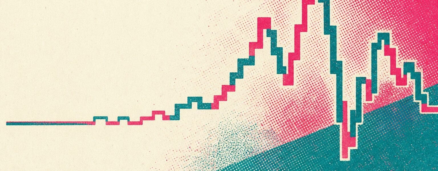 Stepped waveform illustration representing how a dynamic energy tariff price changes through the day