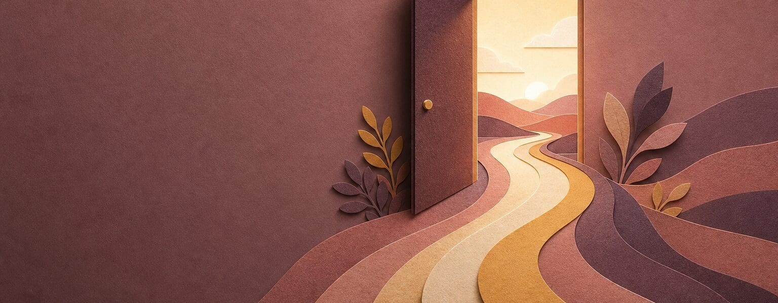Paper-cut illustration symbolising no contract broadband and the freedom to switch anytime