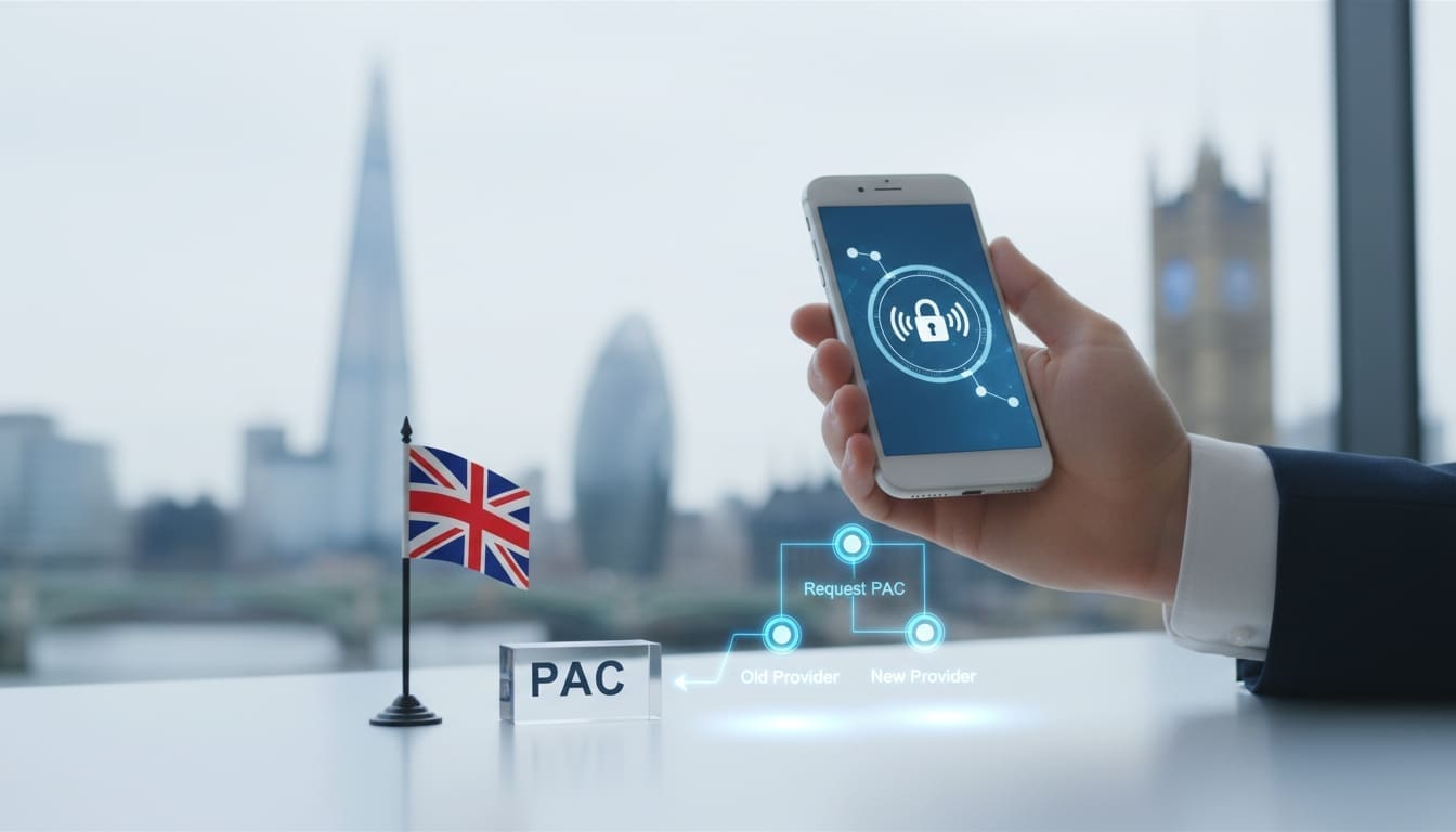 Business mobile hand showing PAC codes explained
