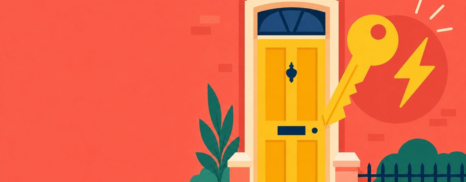 Tenant switching while renting their UK home to a cheaper energy supplier