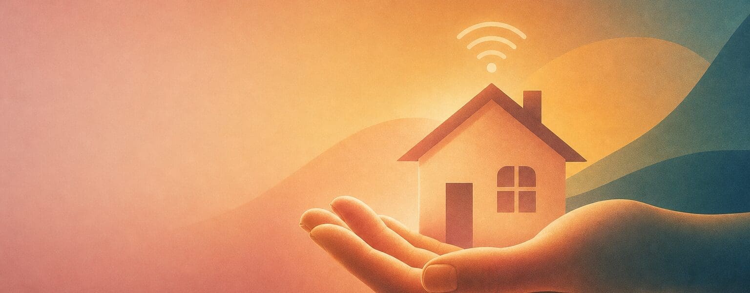 vulnerable broadband customers protected by their rights, shown in a retro airbrush poster illustration