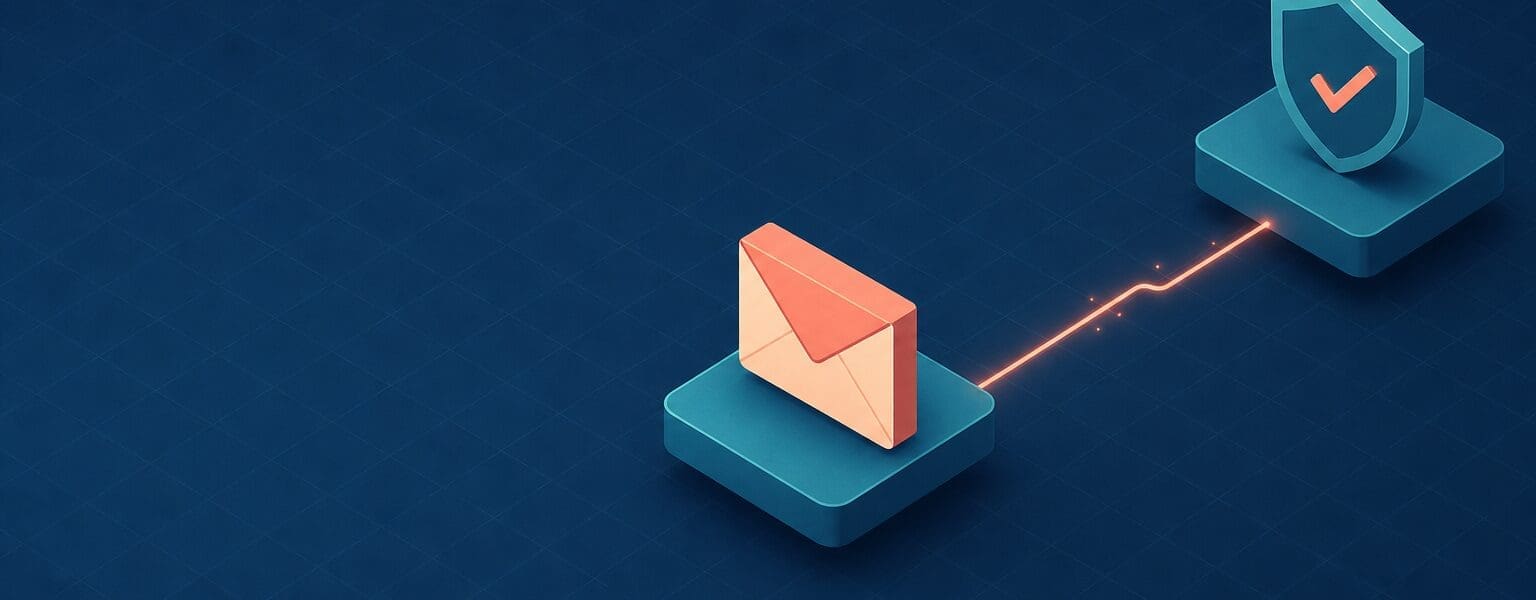 Illustration symbolising keeping your broadband email address safe when you switch